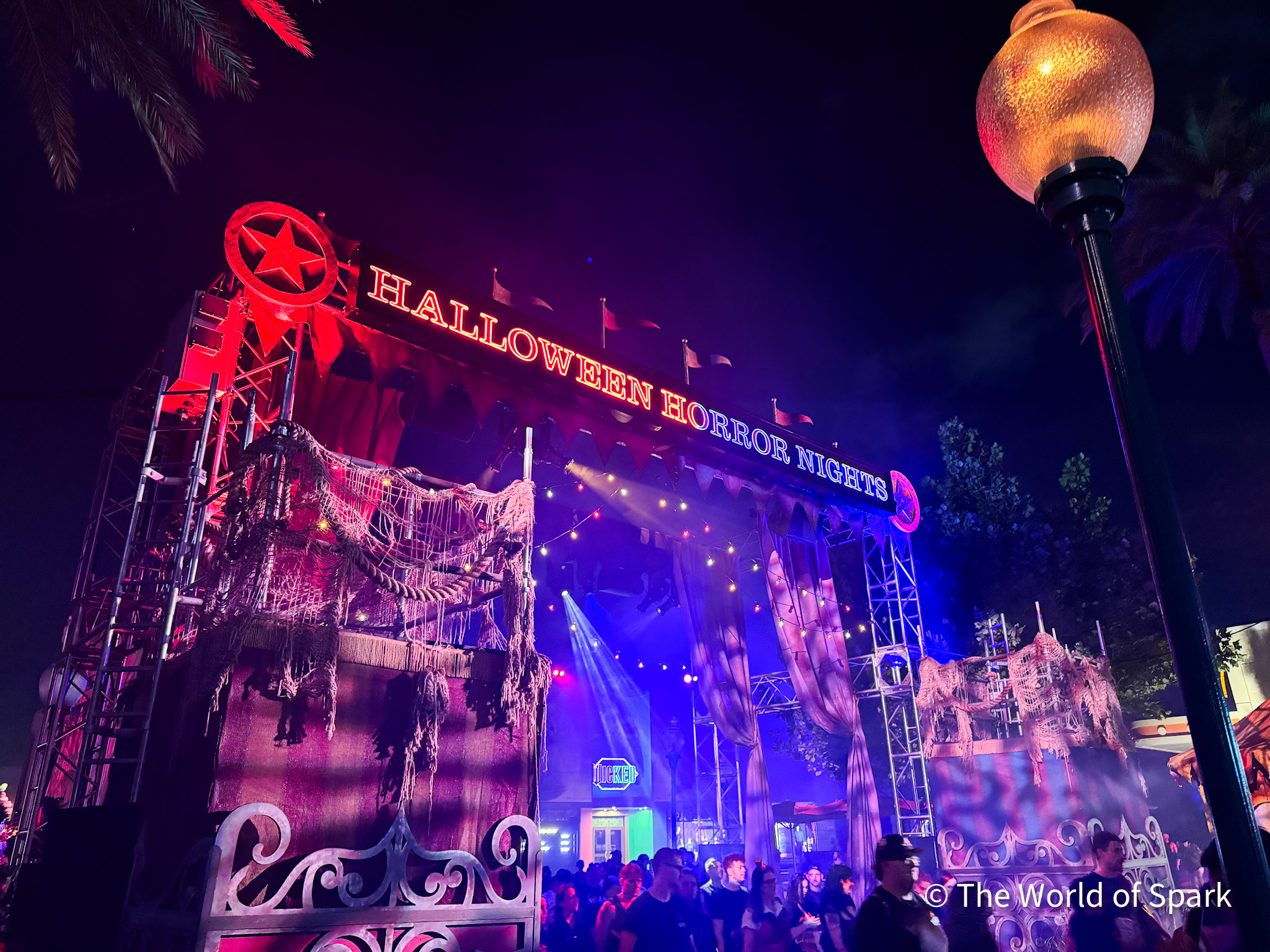 Entrance to Halloween Horror Nights at Universal Orlando